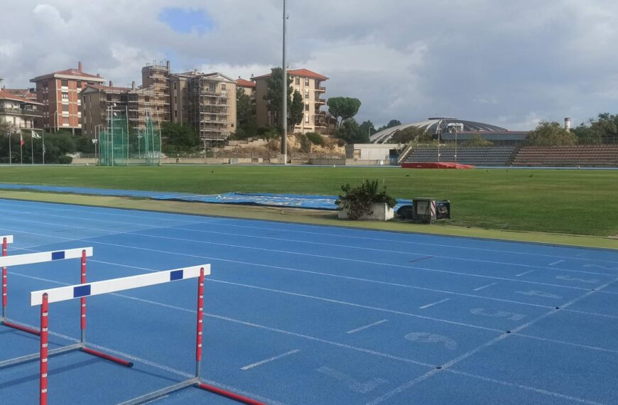 Chiusura Campo Atletica Riccardo Santoru