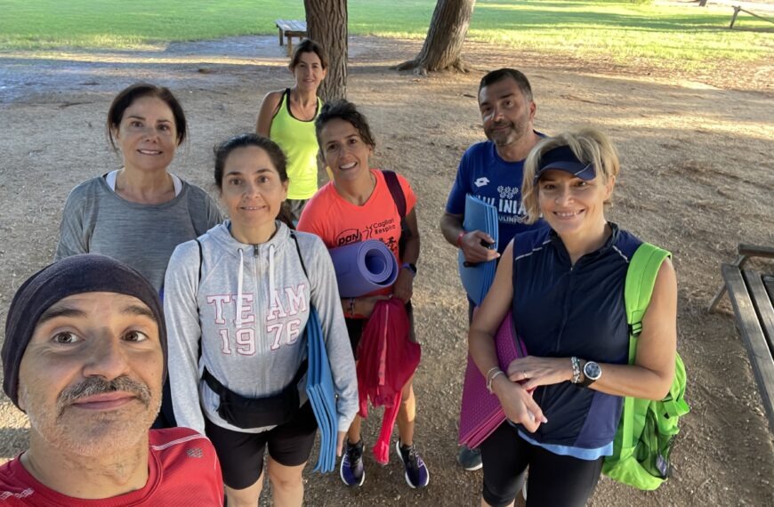 Allenamento al Parco delle Emozioni
