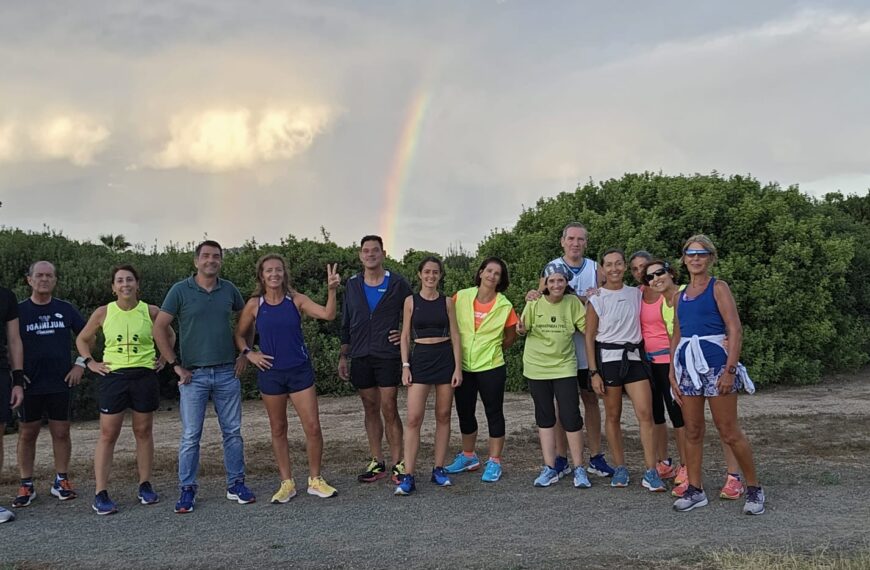 Allenamenti con l’arcobaleno!