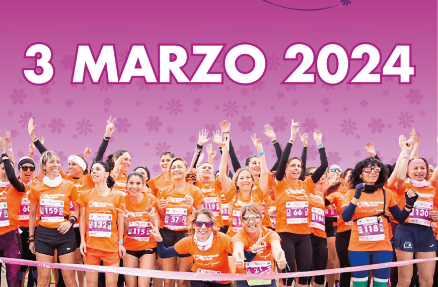 Apertura iscrizioni SoloWomenRun 2024