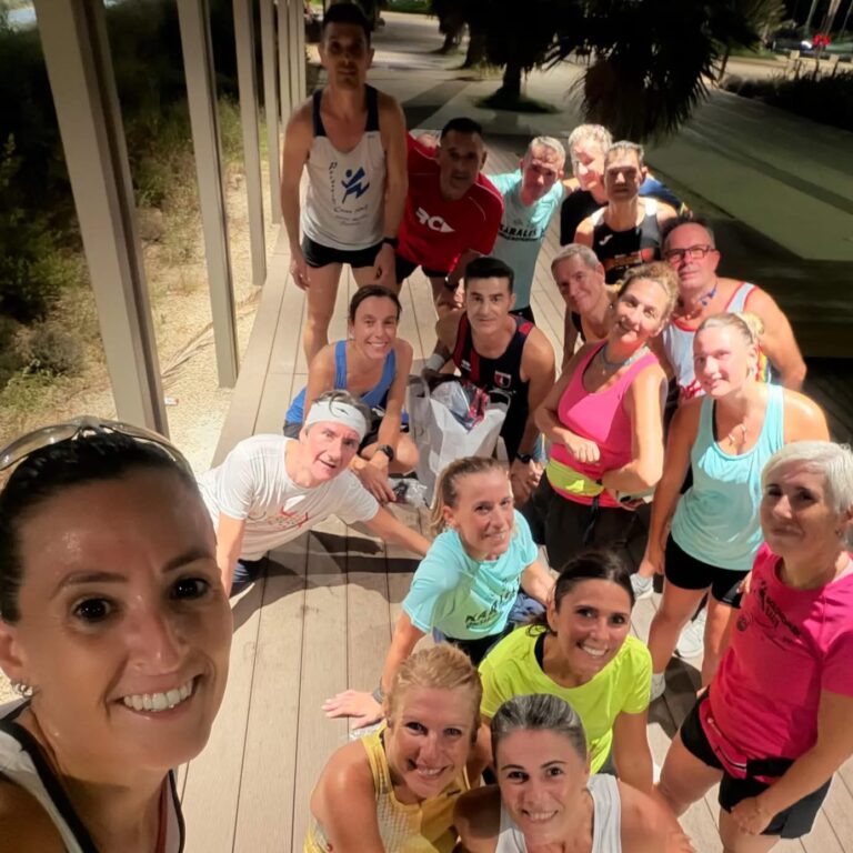 Sorrisi dopo l&rsquo;allenamento