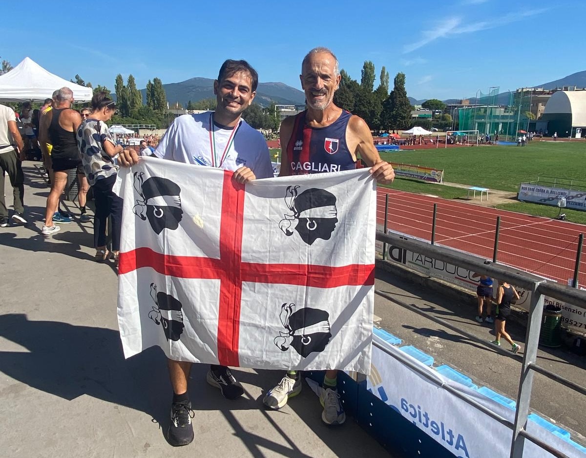 Campionati Italiani Master su Pista: Diego Gesuino Matta &egrave; Campione Italiano&nbsp; nel Giavellotto, splendido Bronzo per Antonello Vargiu!&nbsp;