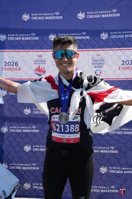 Un po' di CAL e di Sardegna in giro per gli USA, 10 ottobre "Chicago ABBOTT 5K", 11 ottobre "Chicago Marathon", 17 ottobre "Baltimora Half Marathon" – foto di andrea deplano